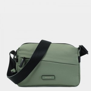 Hedgren Neutron Small Női Crossbody Táska Zöld | KXY3233GE