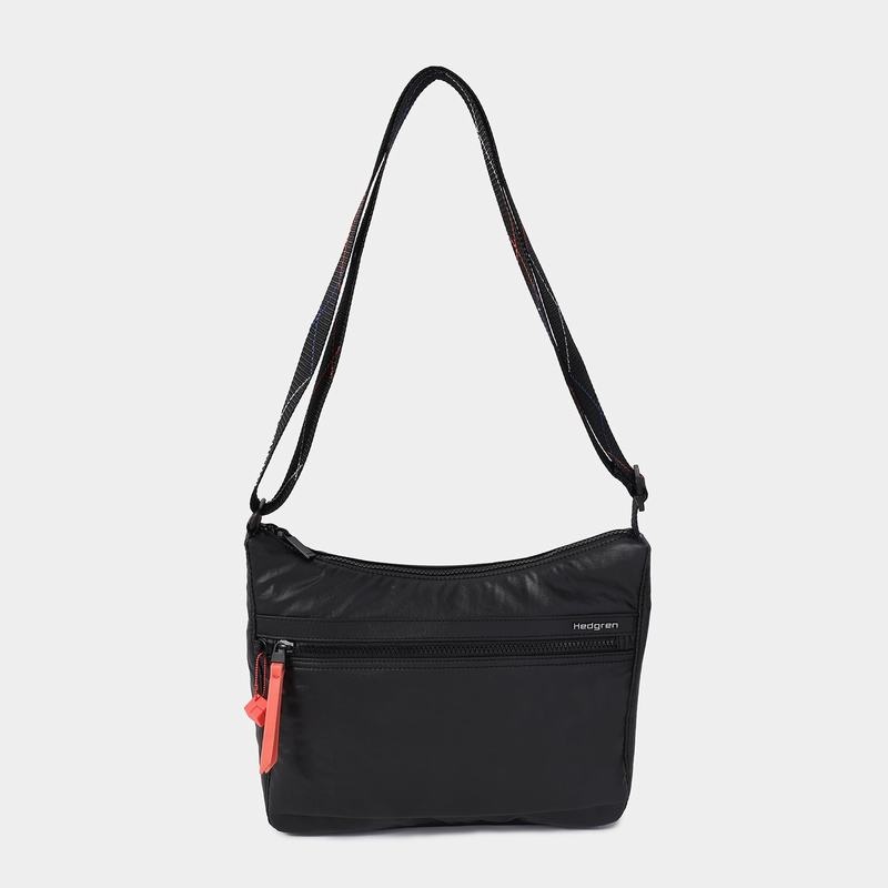 Hedgren Harpers Női Crossbody Táska Fekete Korall | QDK7282DM