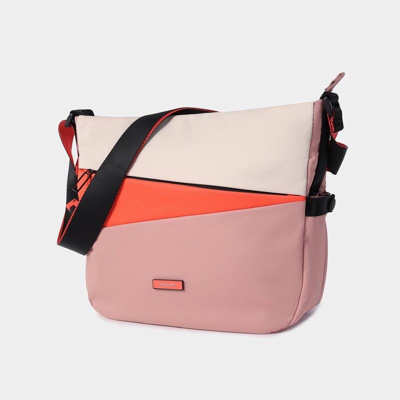 Hedgren Milky Way Női Crossbody Táska Rózsaszín Narancssárga | TMA8187GP