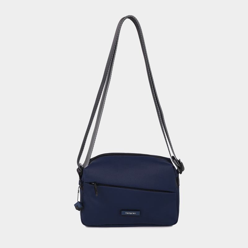 Hedgren Neutron Small Női Crossbody Táska Sötétkék | PWT606AY