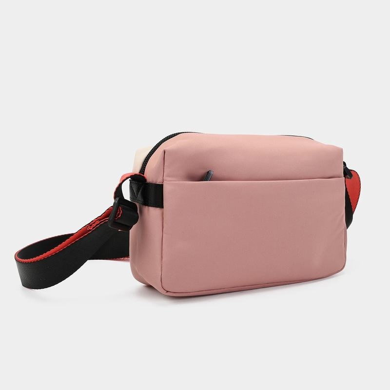 Hedgren Neutron Small Női Crossbody Táska Rózsaszín Narancssárga | HEP8446TJ