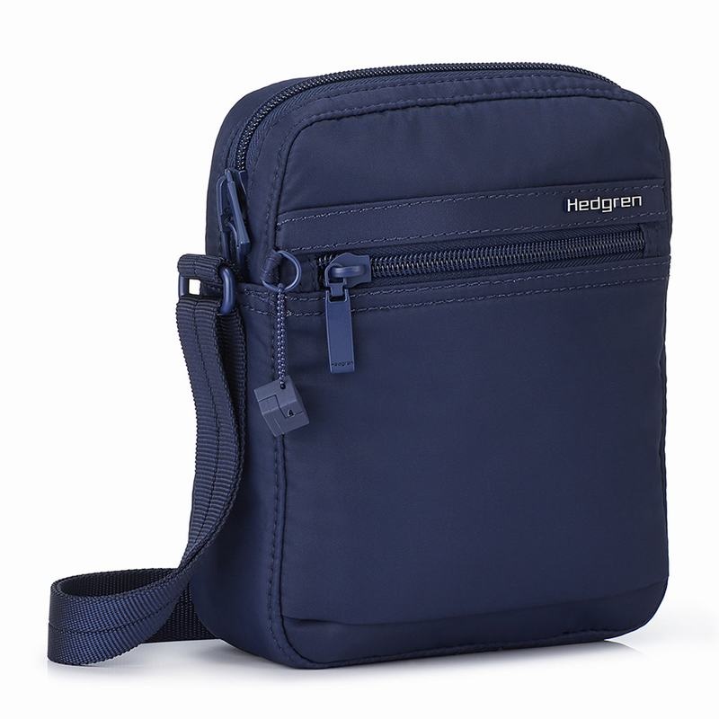 Hedgren Rush Női Crossbody Táska Sötétkék | THQ5586II